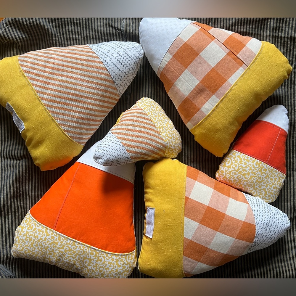 Large Candy Corn Pillow!
